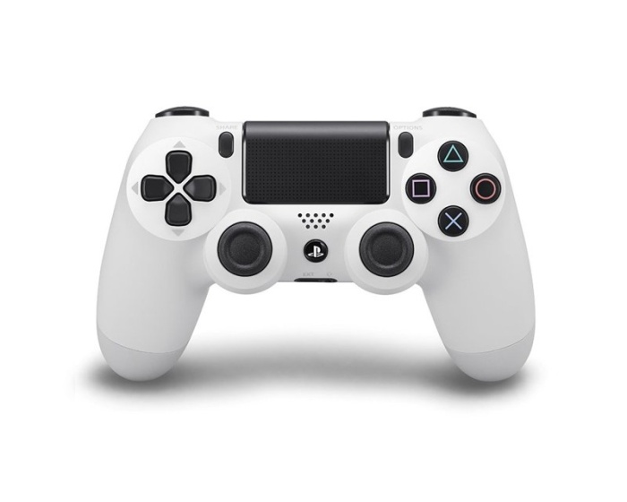 Sony Dualshock 4 Trådløst PS4 Kontroll v2 - Hvit (Refurbished)