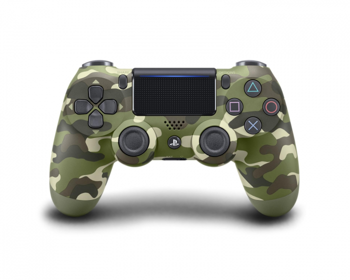 Sony Dualshock 4 Trådløst PS4 Kontroll v2 - Green Camouflage (Refurbished)