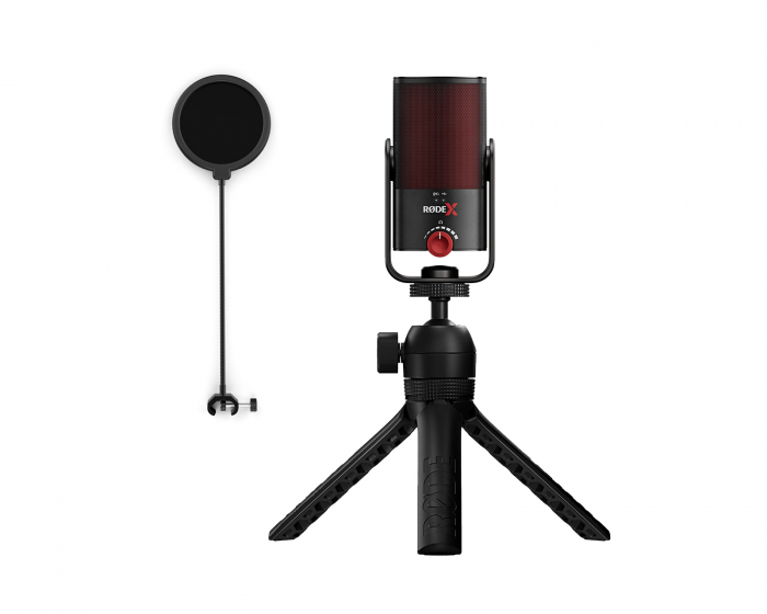 RØDE X XCM-50 - Bundle - USB-mikrofon for Streaming & Gaming + Fifine Popfilter