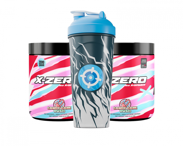 X-Gamer X-Zero Candy Cane Rush - 2 x 100 Porsjoner