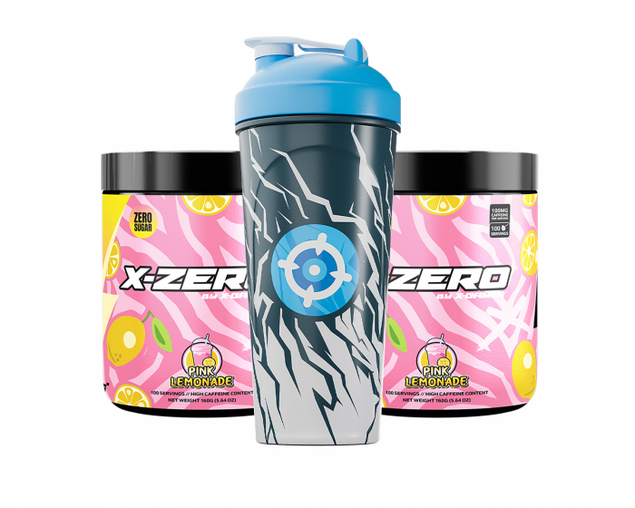 X-Gamer X-Zero Pink Lemonade - 2 x 100 Porsjoner