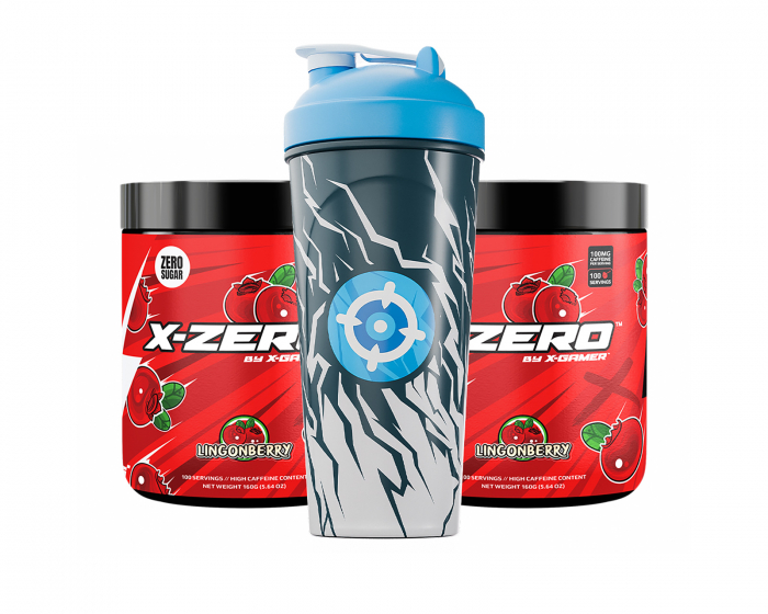X-Gamer X-Zero Lingonberry - 2 x 100 Porsjoner