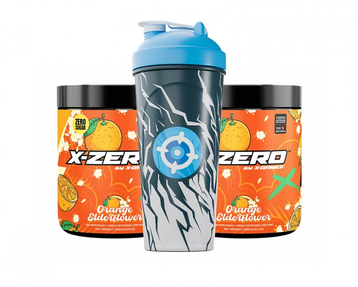 X-Gamer X-Zero Orange Elderflower - 2 x 100 Porsjoner
