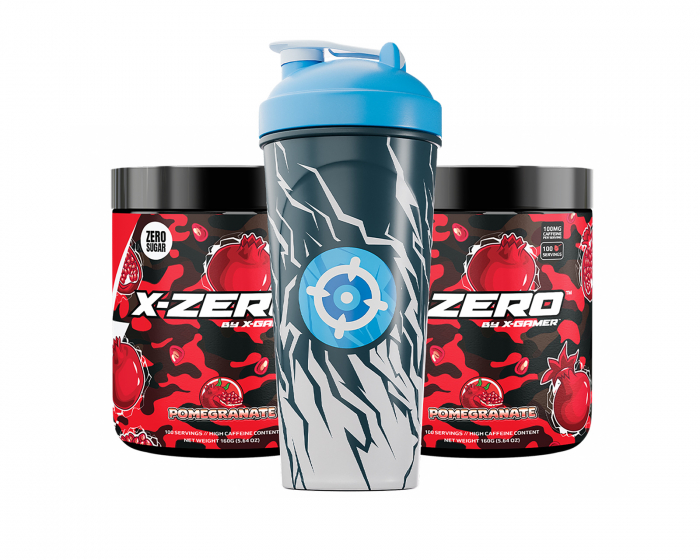 X-Gamer X-Zero Pomegranate - 2 x 100 Porsjoner
