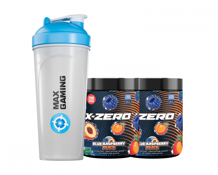 X-Gamer X-Zero Blue Raspberry Peach - 2 x 100 Porsjoner