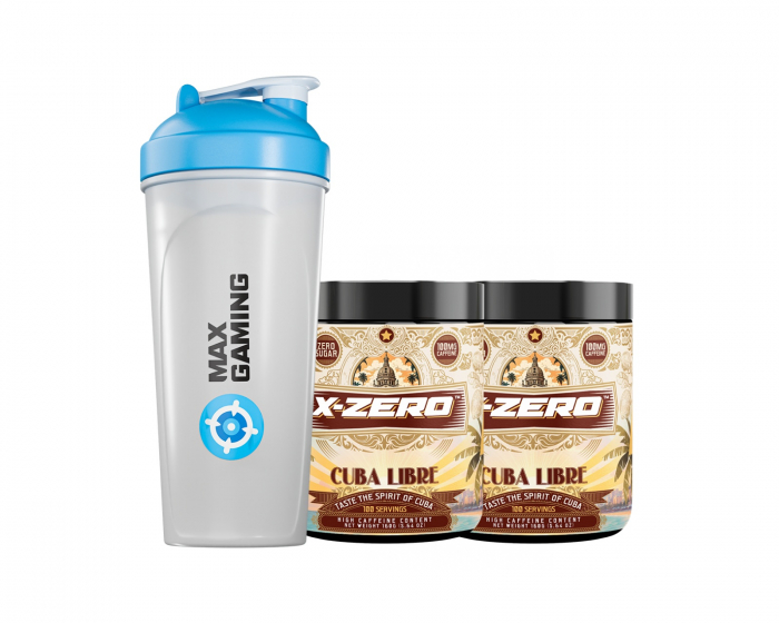 X-Gamer X-Zero Cuba Libre - 2 x 100 Porsjoner + Shaker