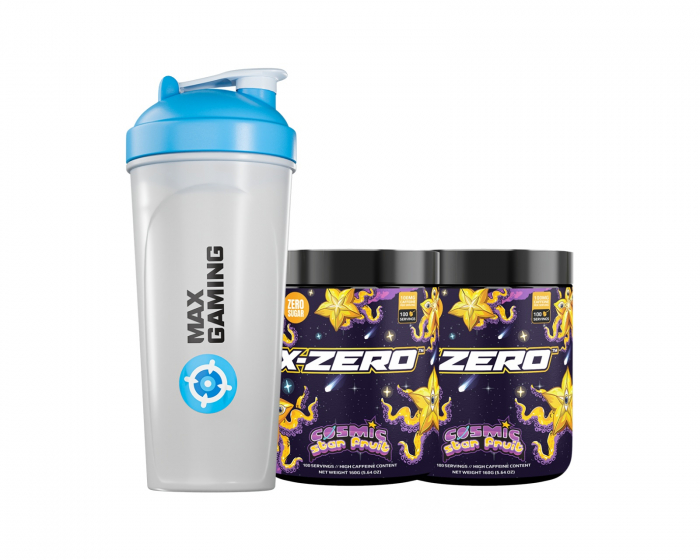 X-Gamer X-Zero Cosmic Star Fruit - 2 x 100 Porsjoner + Shaker