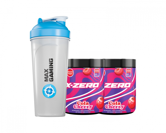 X-Gamer X-Zero Cola Cherry - 2 x 100 Porsjoner + Shaker