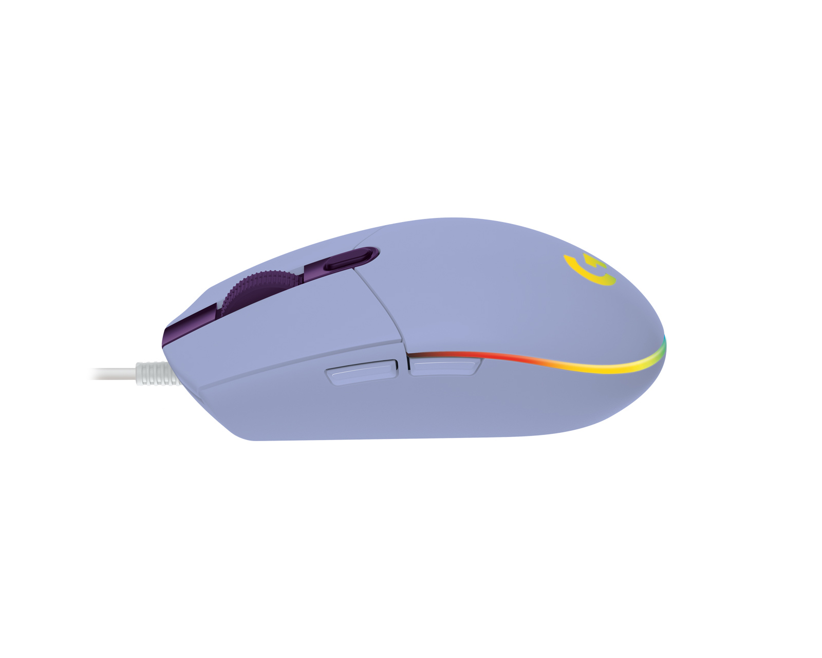 Kjøpe Logitech G203 Lightsync Gaming Mus Lilac på MaxGaming.no Kjøpe Logitech G203 Lightsync Gaming Mus Hvit på MaxGaming.no