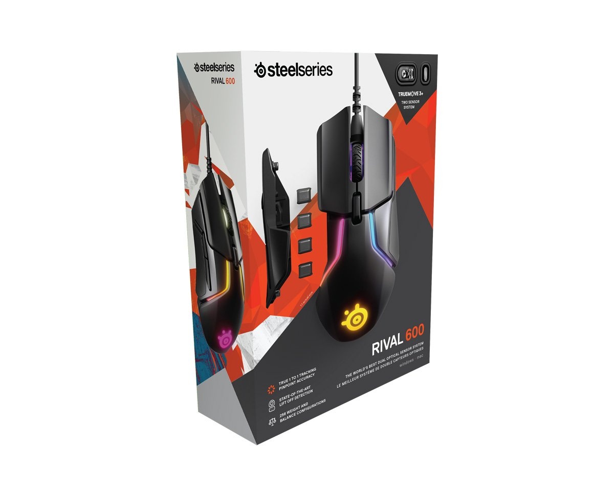 Kjøpe SteelSeries Rival 600 Gaming Mus på MaxGaming.no Kjøpe SteelSeries Rival 600 Gaming Mus på MaxGaming.no