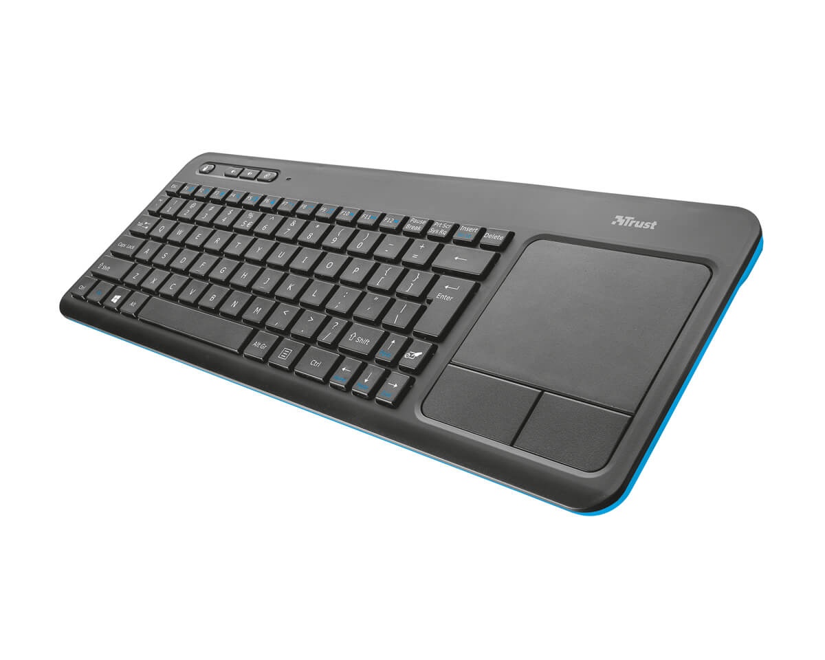 Kjøpe Trust Veza Trådløs Tastatur Touchpad på MaxGaming.no Kjøpe Trust Veza Trådløs Tastatur Touchpad på MaxGaming.no