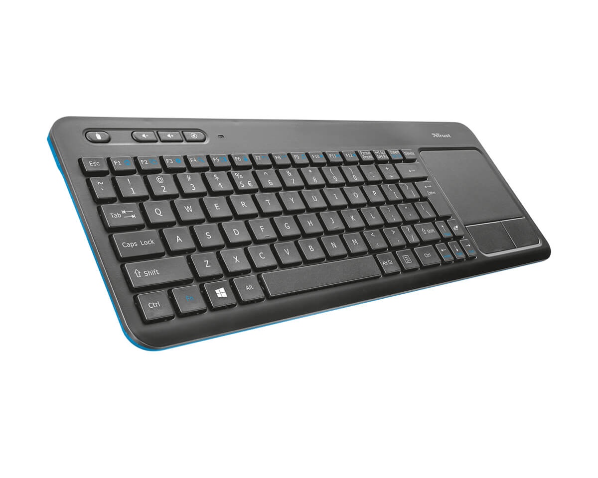 Kjøpe Trust Veza Trådløs Tastatur Touchpad på MaxGaming.no Kjøpe Trust Veza Trådløs Tastatur Touchpad på MaxGaming.no