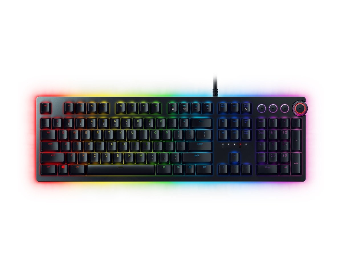 Kjøpe Razer Huntsman Elite Chroma Tastatur [Razer Opto Kjøpe Razer Huntsman Elite Chroma Tastatur [Razer Opto