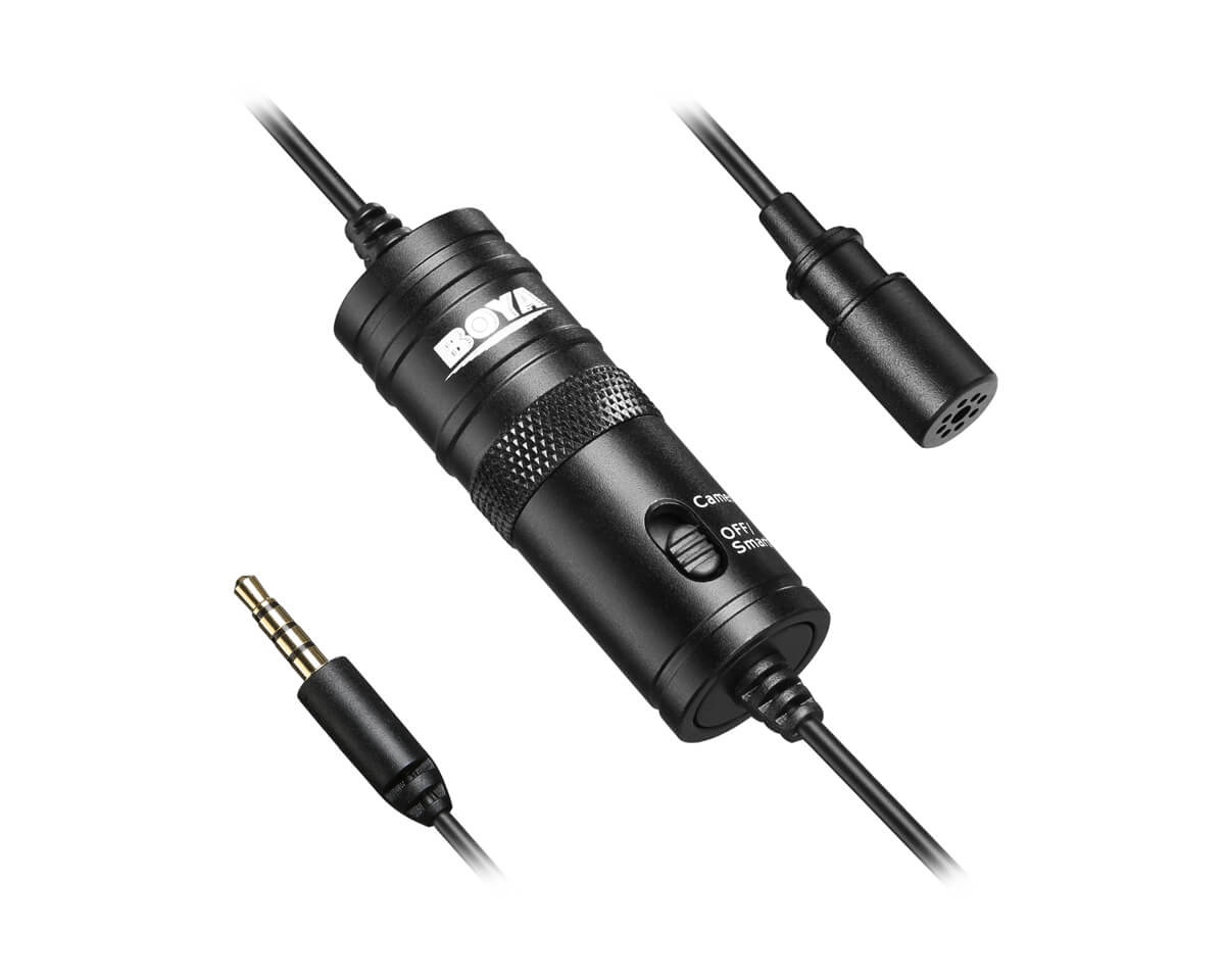 Kjøpe BOYA Lavalier 3,5mm Myggmikrofon 6m på MaxGaming.no Kjøpe BOYA Lavalier 3,5mm Myggmikrofon 6m på MaxGaming.no