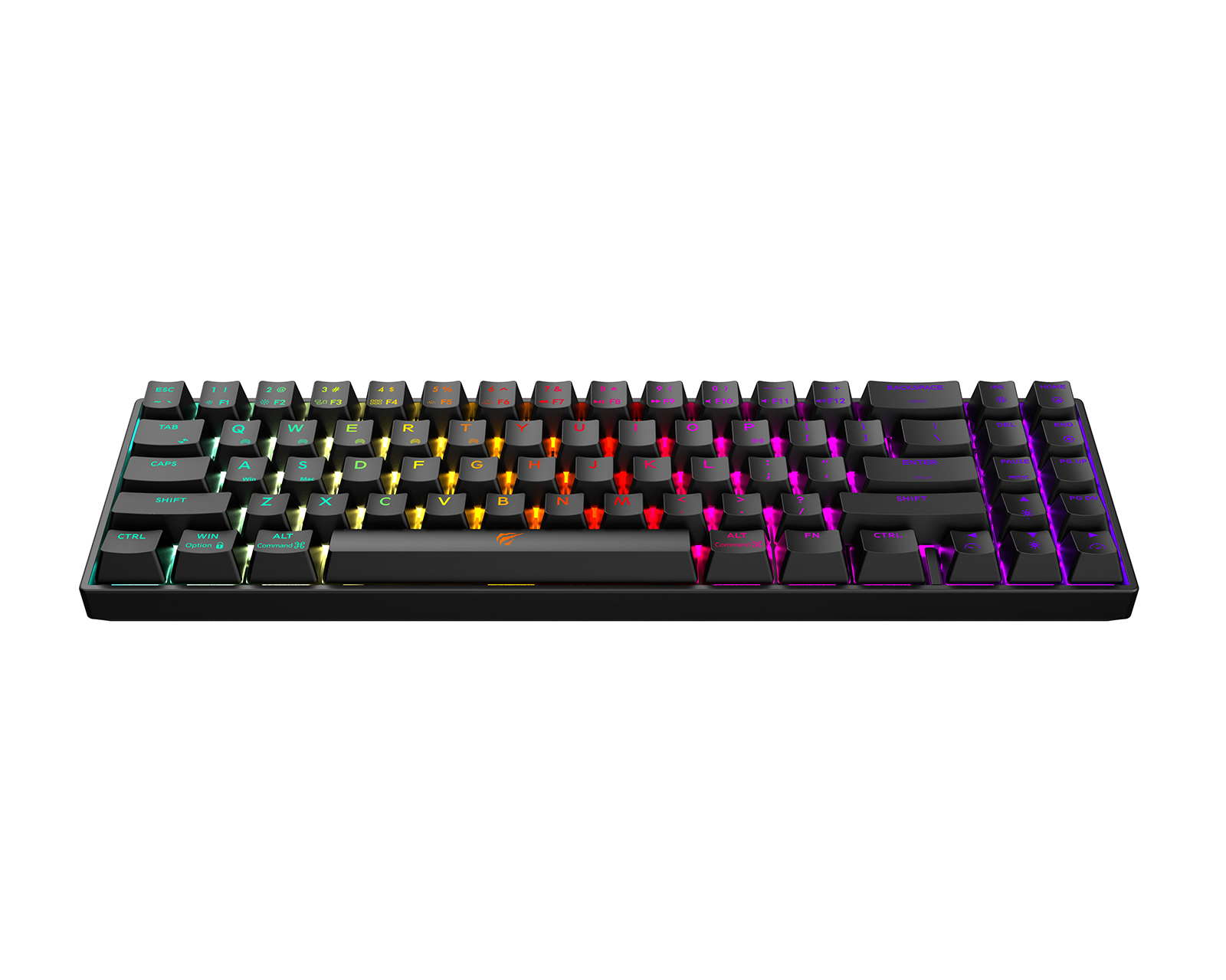 Kjøpe Havit KB496L Ultra Compact Gaming Tastatur [Outemu Kjøpe Havit KB496L Ultra Compact Gaming Tastatur [Outemu