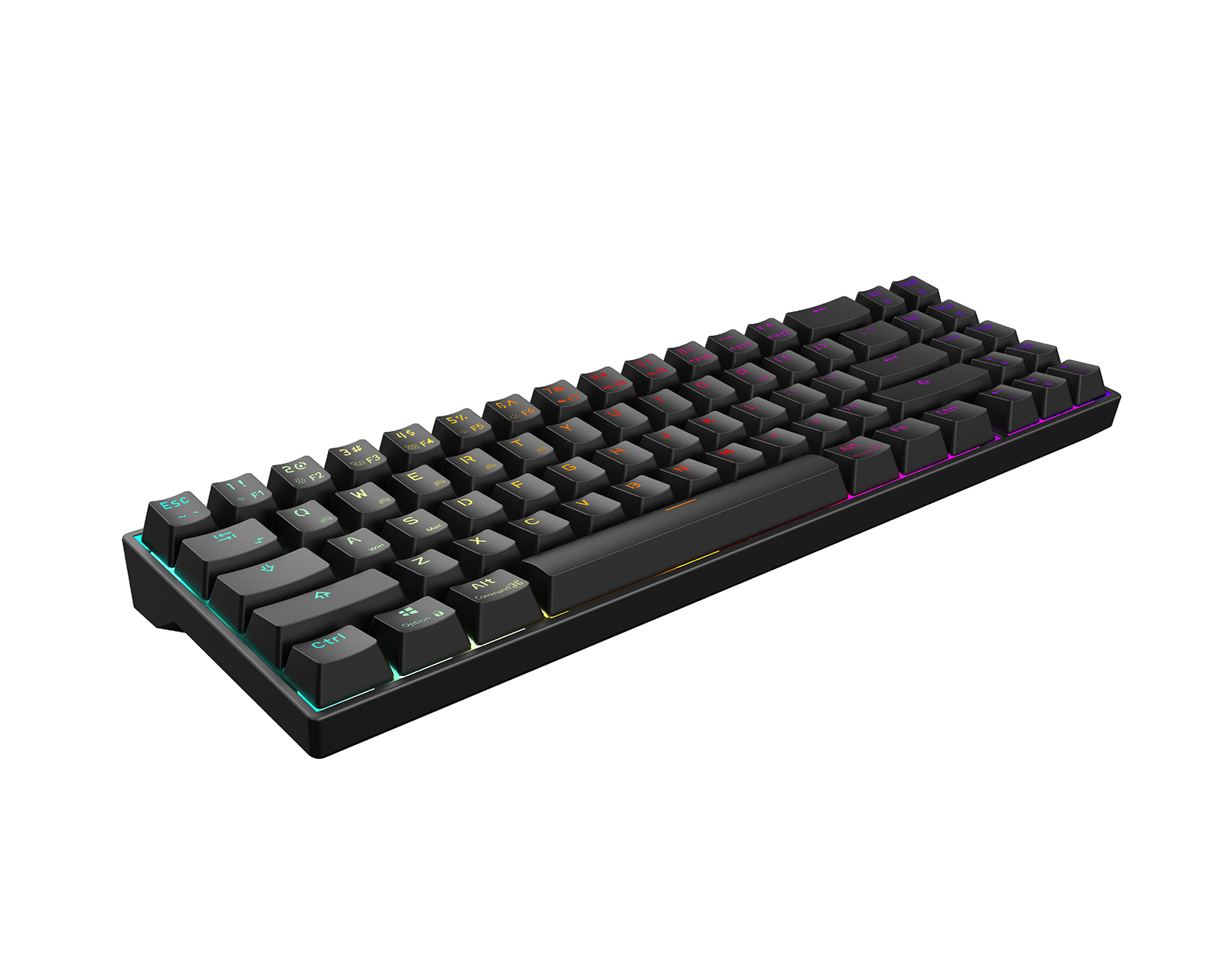 Kjøpe Havit KB496L Ultra Compact Gaming Tastatur [Outemu Kjøpe Havit KB496L Ultra Compact Gaming Tastatur [Outemu