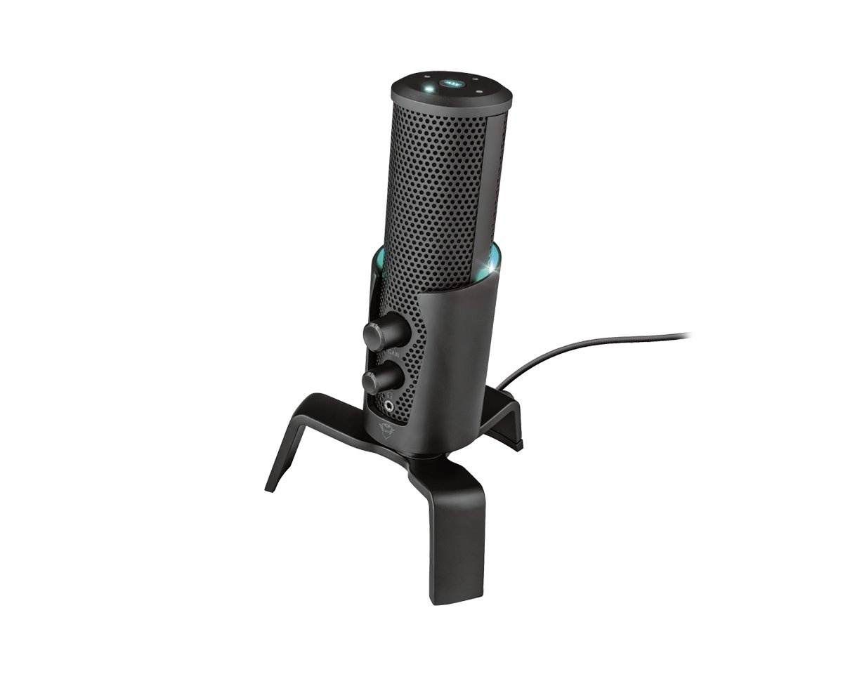 Kjøpe Trust GXT 258 Fyru USB 4 in 1 Streaming Mikrofon på Kjøpe Trust GXT 258 Fyru USB 4 in 1 Streaming Mikrofon på