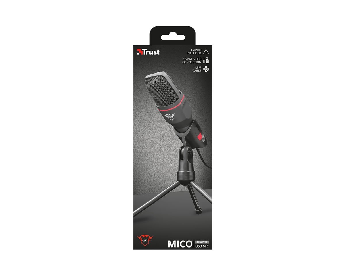 Kjøpe Trust GXT 212 Mico USB Mikrofon på MaxGaming.no Kjøpe Trust Mico USB Mikrofon på MaxGaming.no