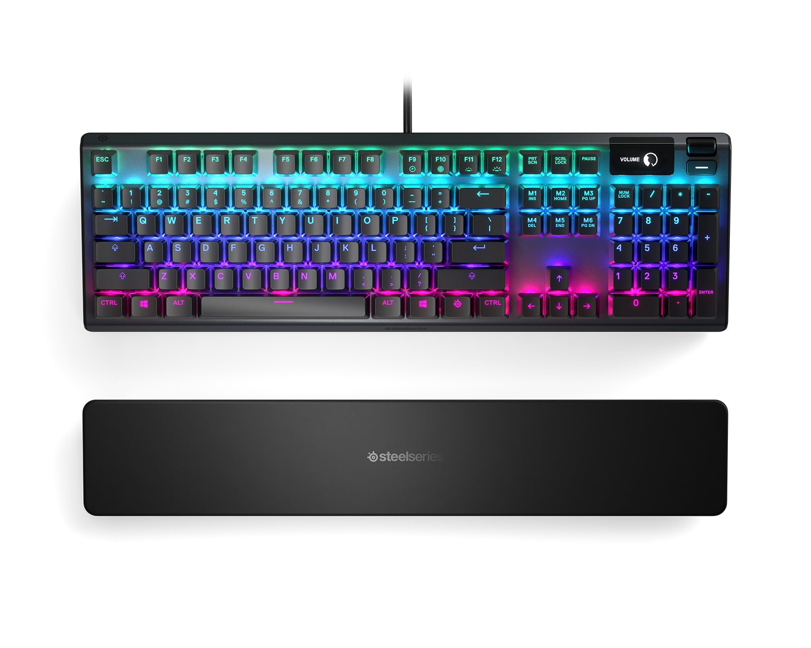 Kjøpe SteelSeries Apex 5 Mekaniskt RGB Tastatur på MaxGaming.no Gaming tastatur Elektronikk Service