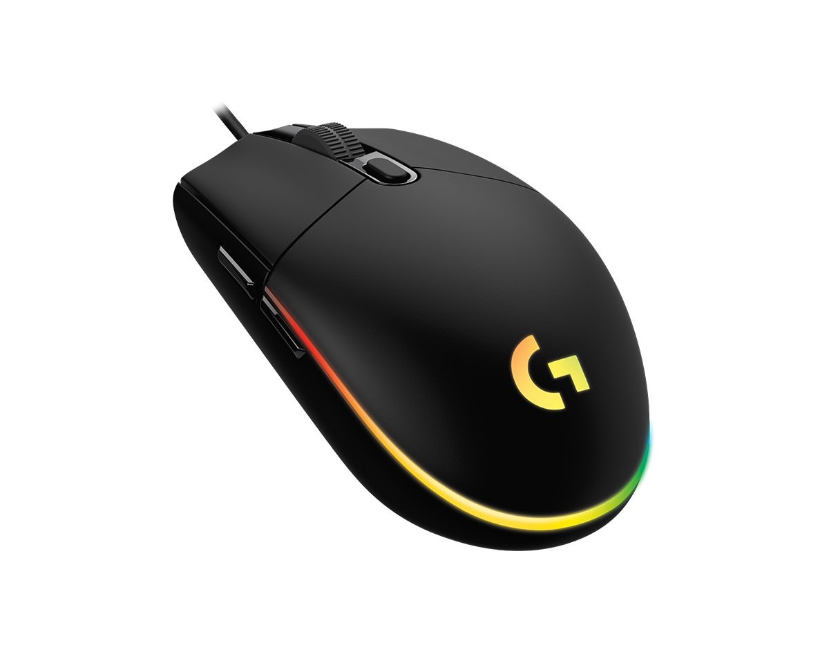 Kjøpe Logitech G203 Lightsync Gaming Mus Svart på MaxGaming.no Kjøpe Logitech G203 Lightsync Gaming Mus Hvit på MaxGaming.no