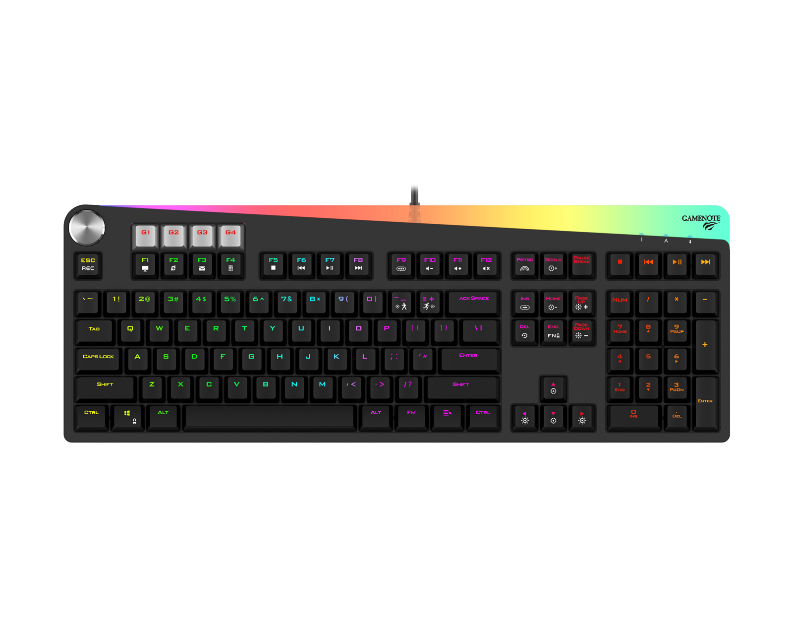 Kjøpe Havit KB473L Gaming Tastatur på MaxGaming.no Kjøpe Havit KB473L Gaming Tastatur på MaxGaming.no