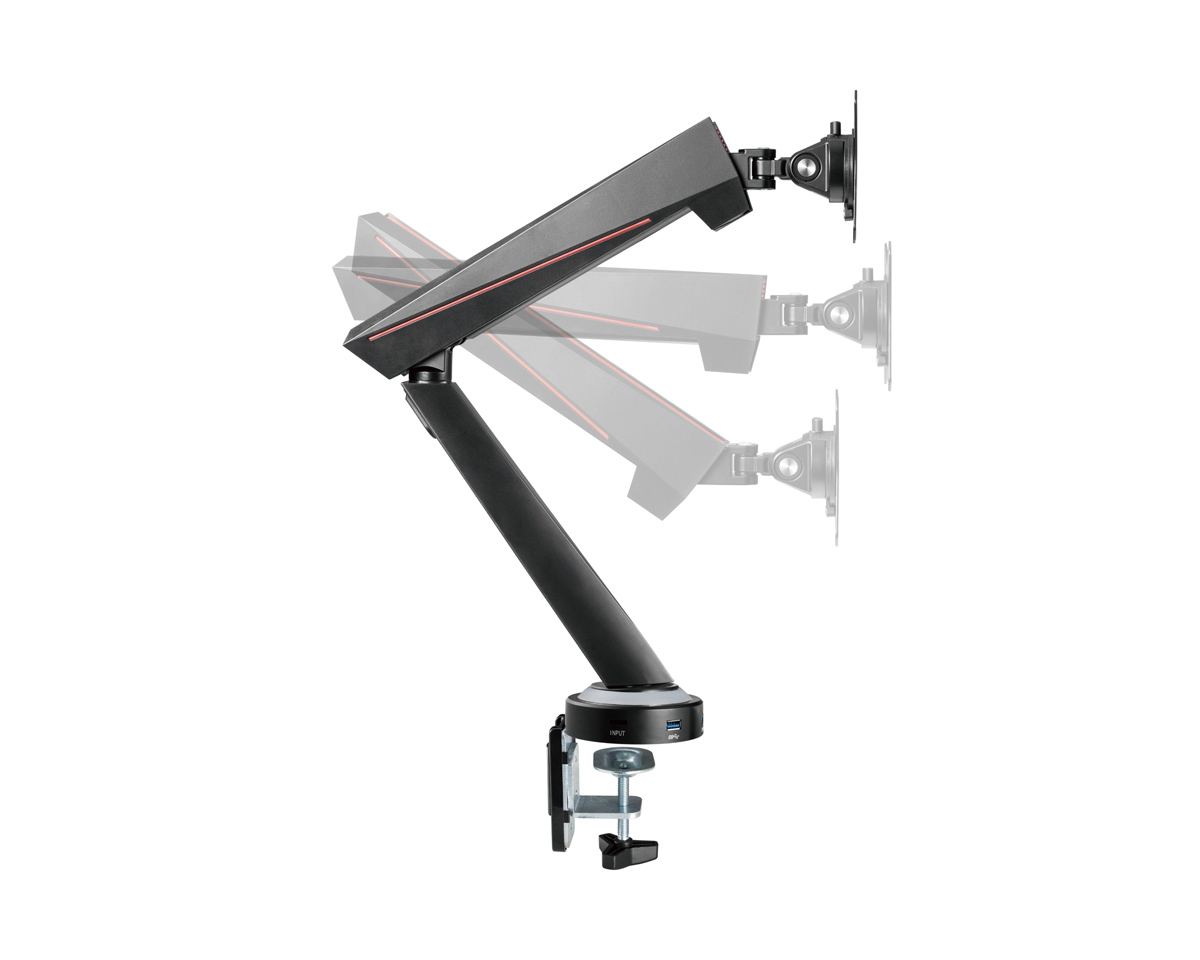 Kjøpe MaxMount PRO RGB Gaming Skjermfeste med Hub 1 Skjerm Kjøpe MaxMount PRO RGB Gaming Skjermfeste med Hub 1 Skjerm