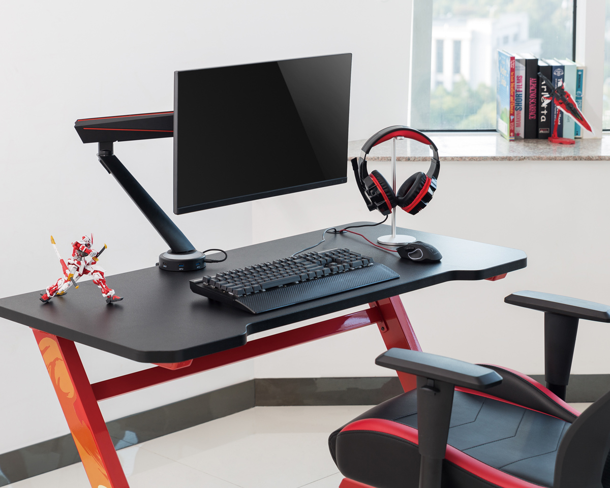 Kjøpe MaxMount PRO RGB Gaming Skjermfeste med Hub 1 Skjerm Kjøpe MaxMount PRO RGB Gaming Skjermfeste med Hub 1 Skjerm
