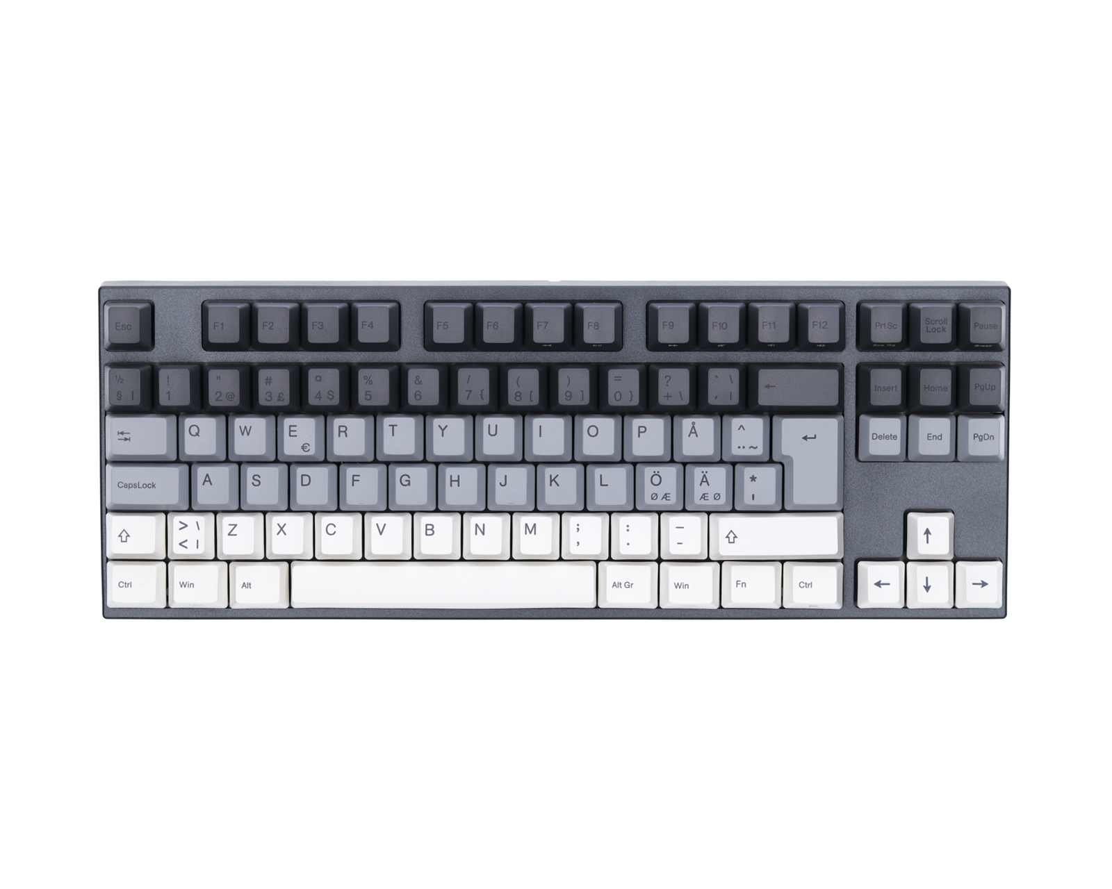 Kjøpe Varmilo VA88M Yakumo PBT Hvit LED Tastatur [MX Silent Kjøpe Varmilo Håndleddstøtte for Tastatur TKL på MaxGaming.no