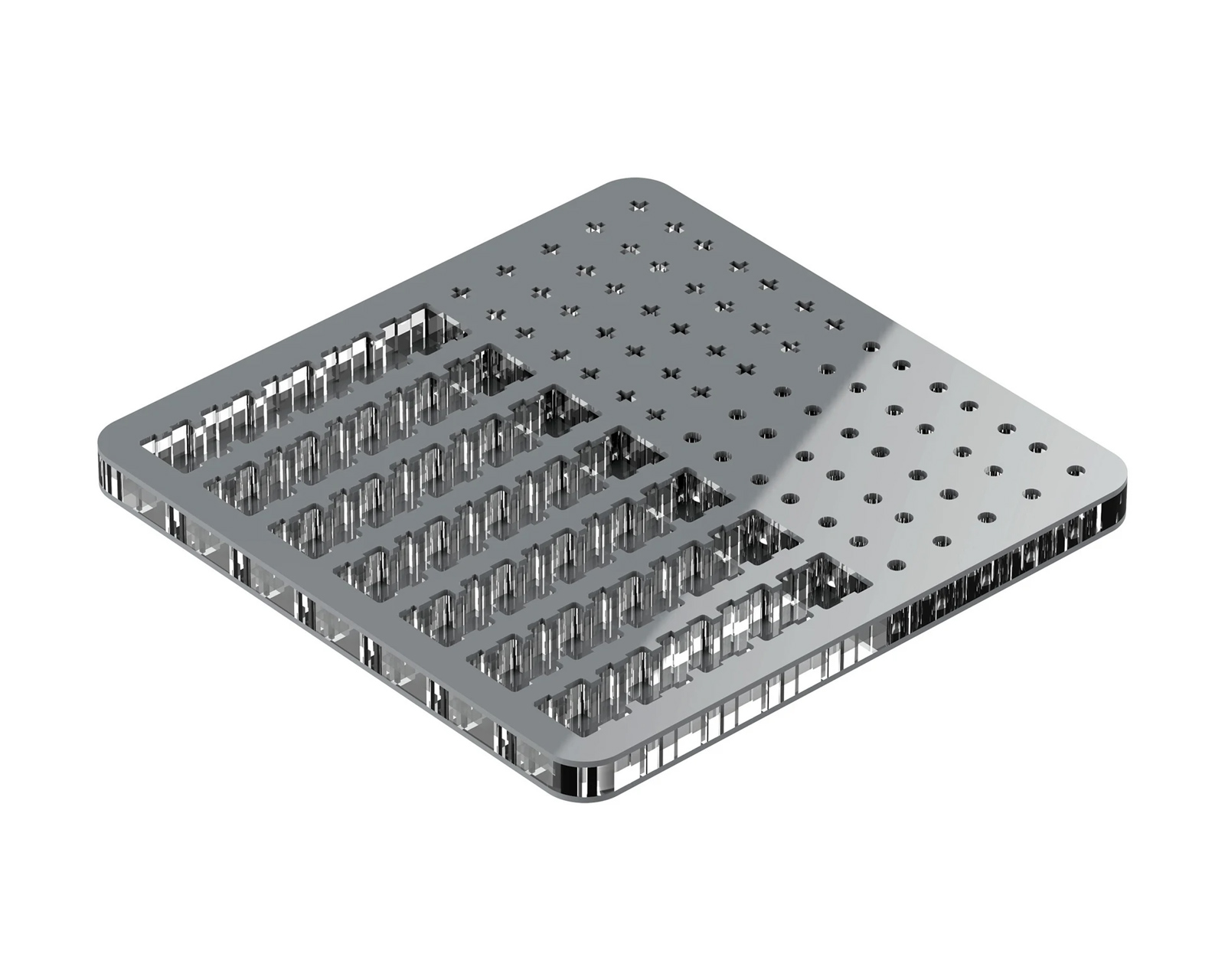 KBDfans Lube station Grå MaxGaming.no