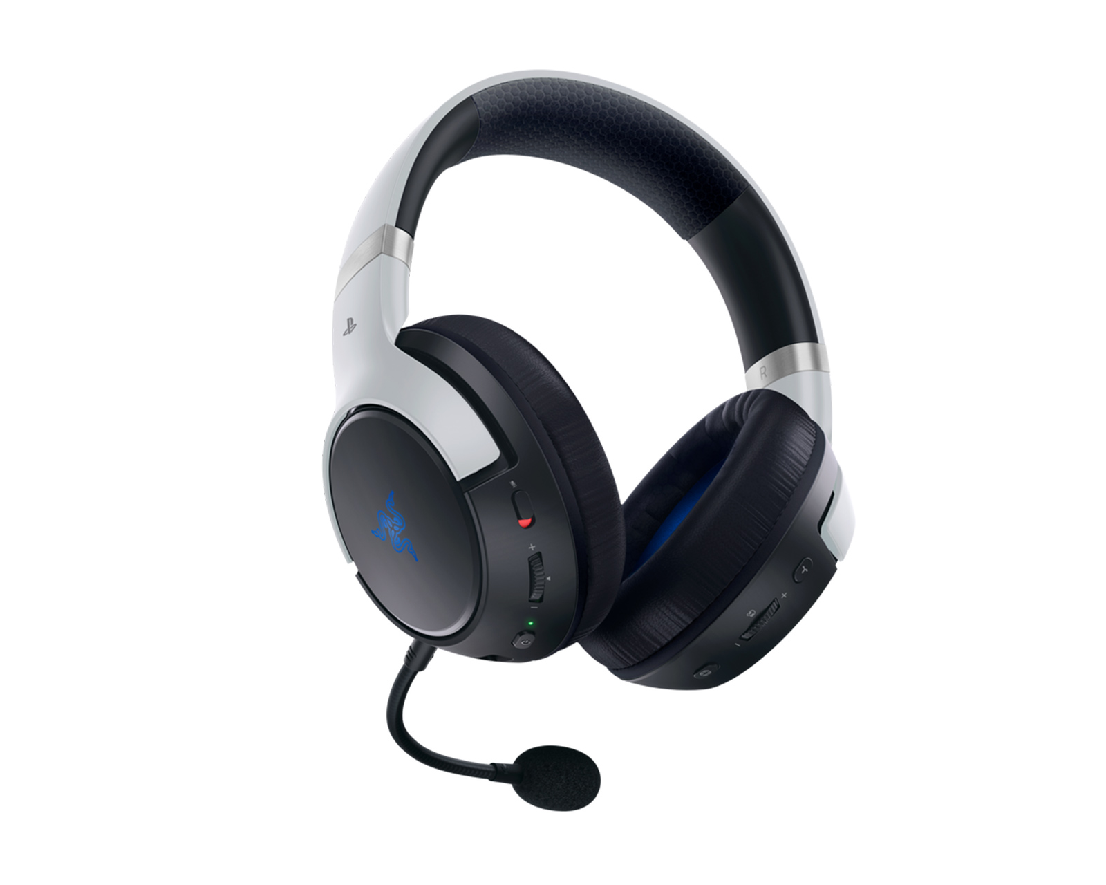 Razer Kaira Pro Trådløst Gaming Headset (PS5/PS4/PC) Hvit/Svart