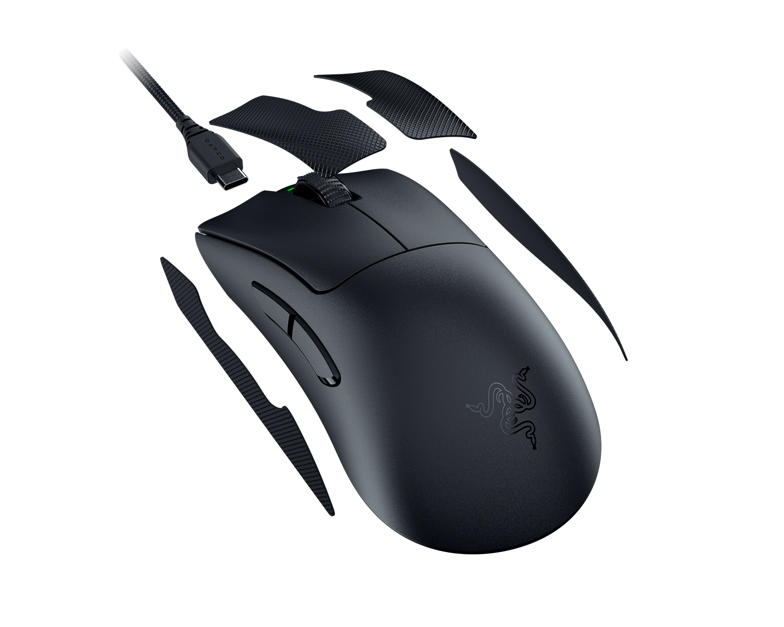 Razer DeathAdder V3 Pro Lightweight Trådløs Gaming Mus - Svart