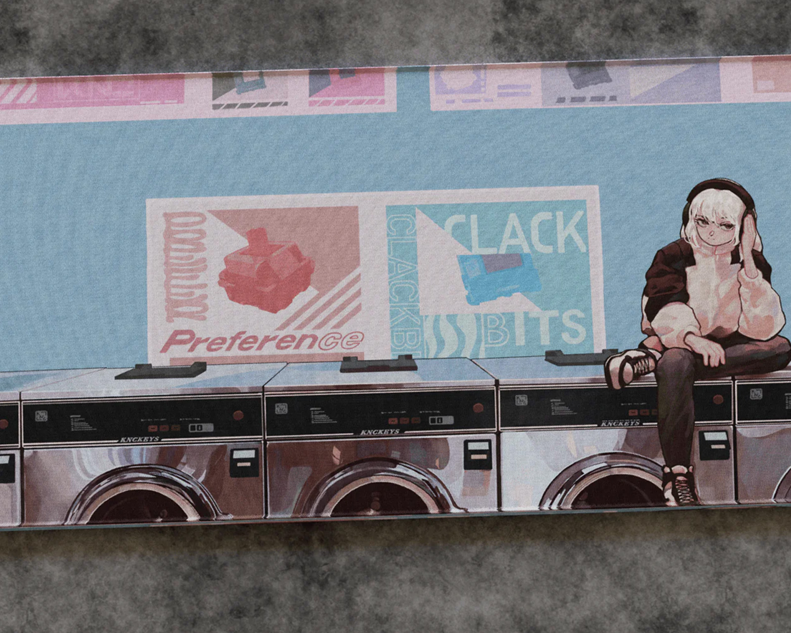 KNC Keys Laundromat 2XL Musematte MaxGaming.no