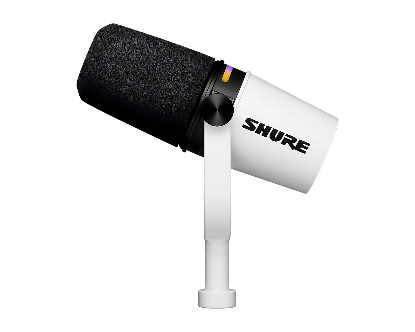 Shure MV7+ USB-C/XLR Podcast Mikrofon - Hvit - MaxGaming.no