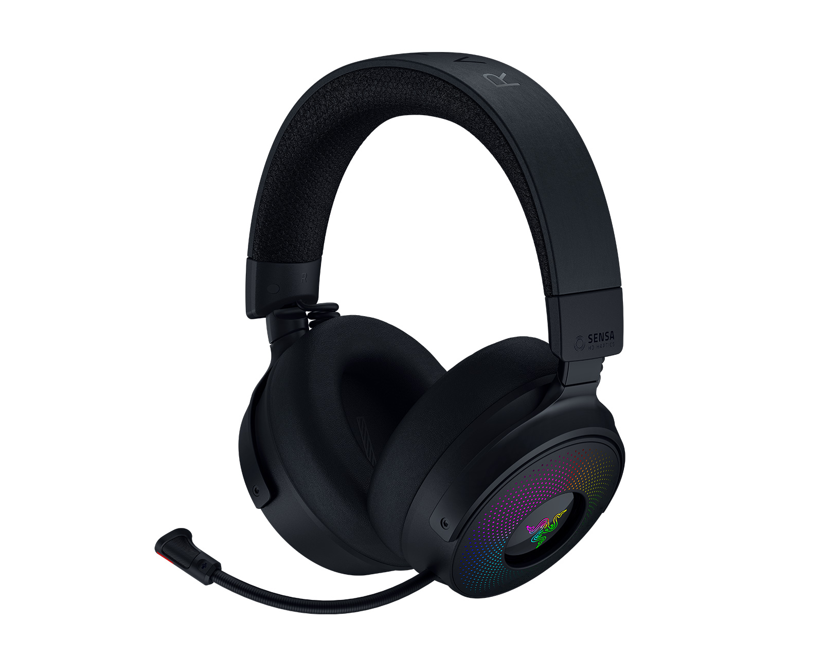 Razer Kraken V4 Pro Trådløs Gaming Headset - Svart - MaxGaming.no