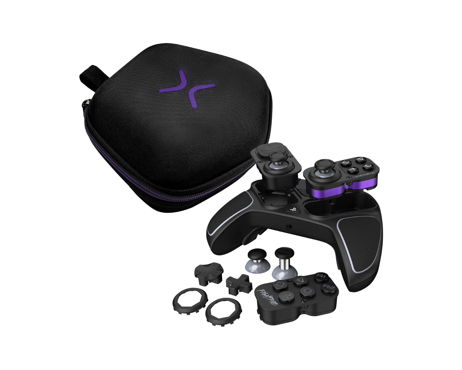 PDP Victrix Pro BFG Håndkontroll - Svart (PS4/PS5) - MaxGaming.no