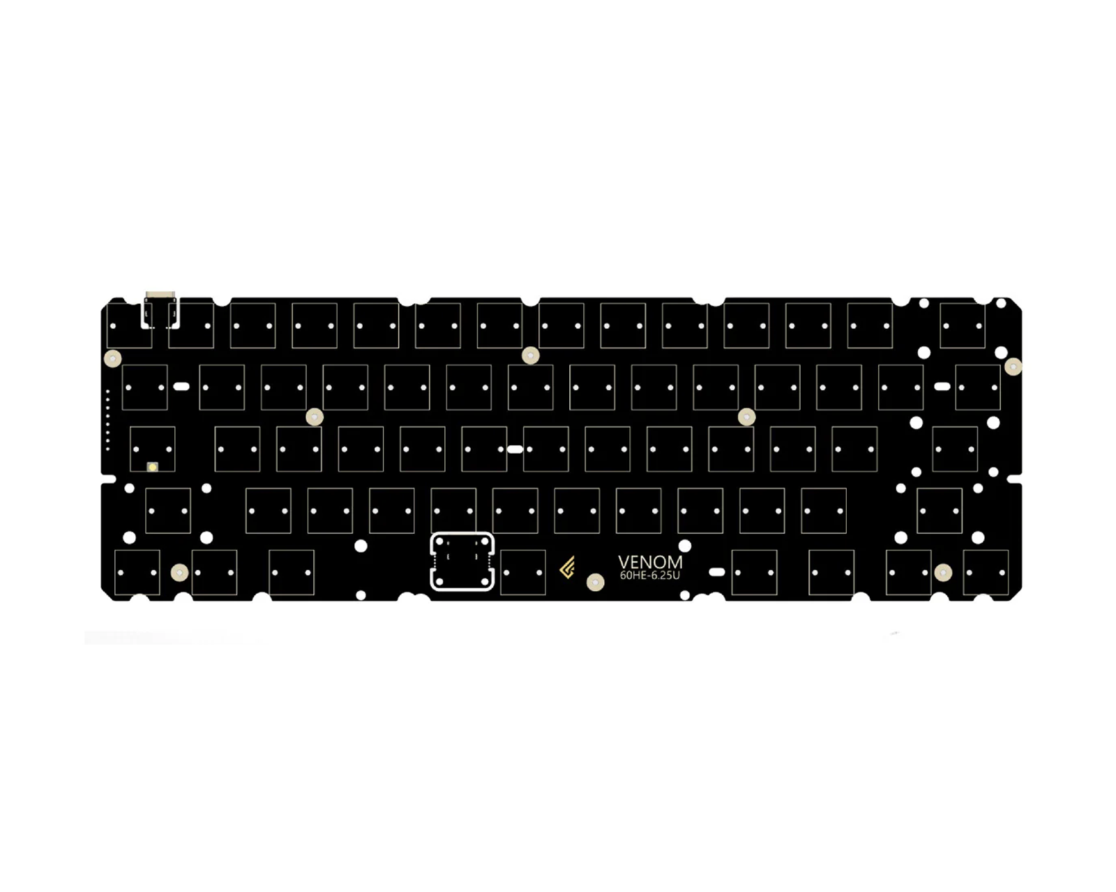 Geon Works Venom60 HE PCB - MaxGaming.no