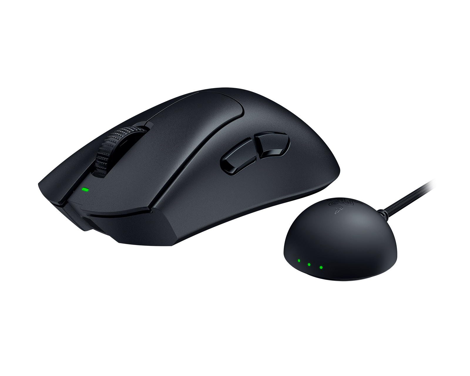 Razer DeathAdder V4 Pro Trådløs Gamingmus - Svart - MaxGaming.no