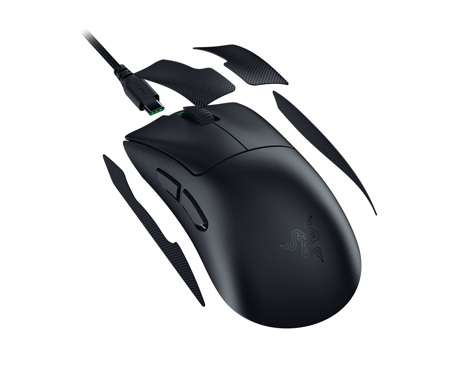 Razer DeathAdder V4 Pro Trådløs Gamingmus - Svart - MaxGaming.no