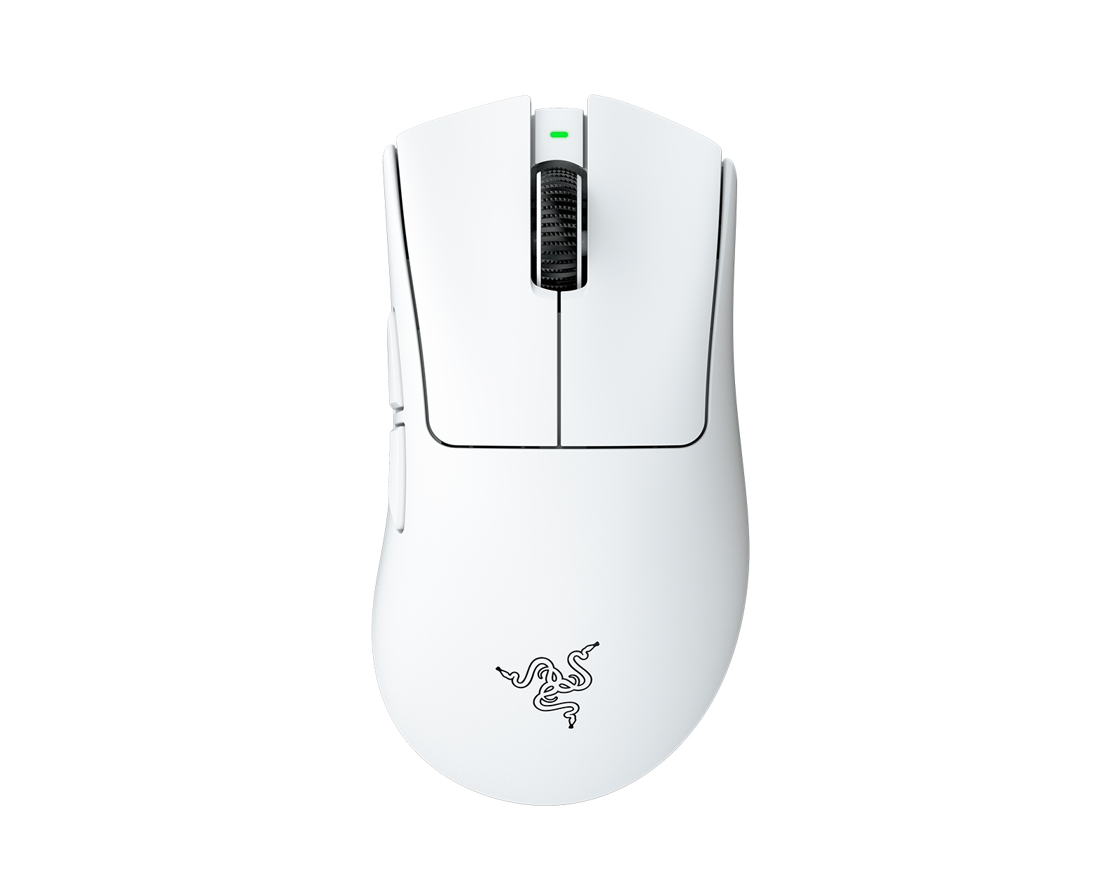 Razer DeathAdder V4 Pro Trådløs Gamingmus - Hvit - MaxGaming.no