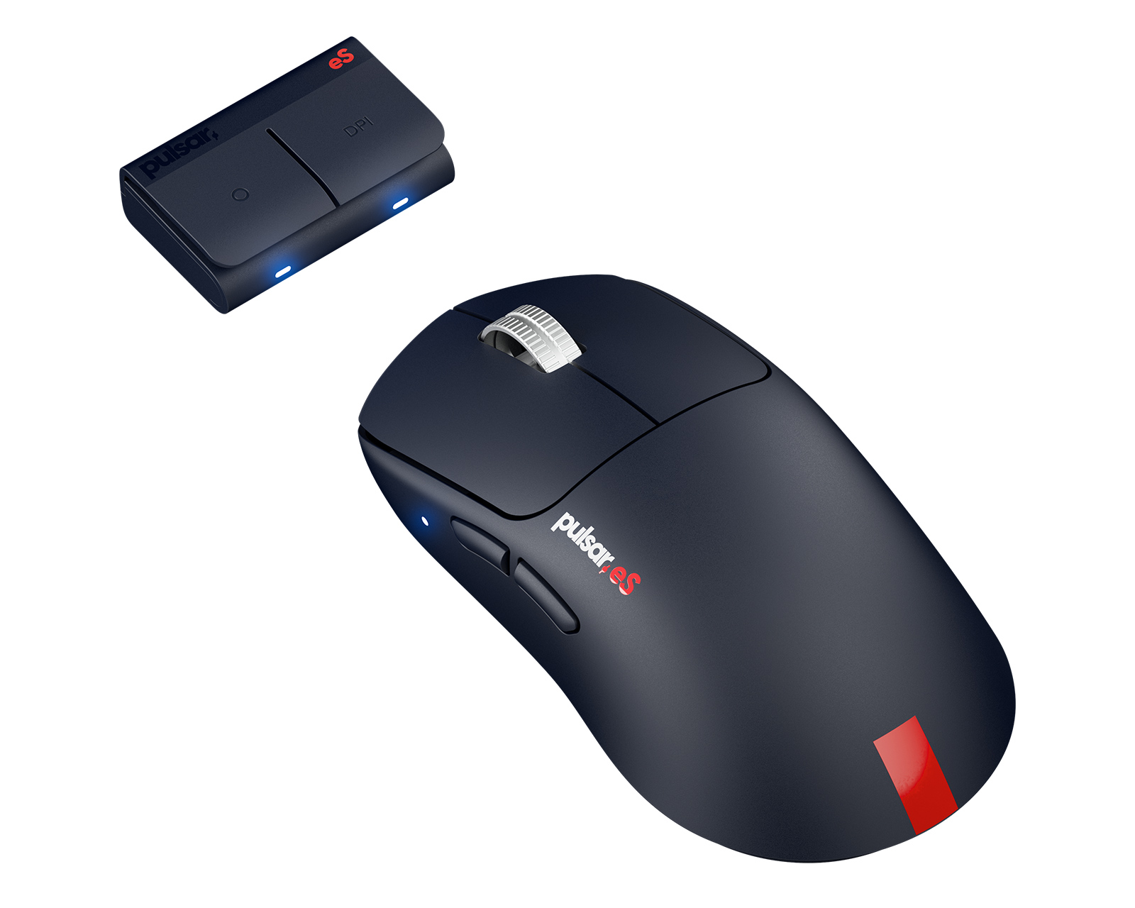 Pulsar eS FS1 Trådløs Gaming Mus - eS Blue - MaxGaming.no
