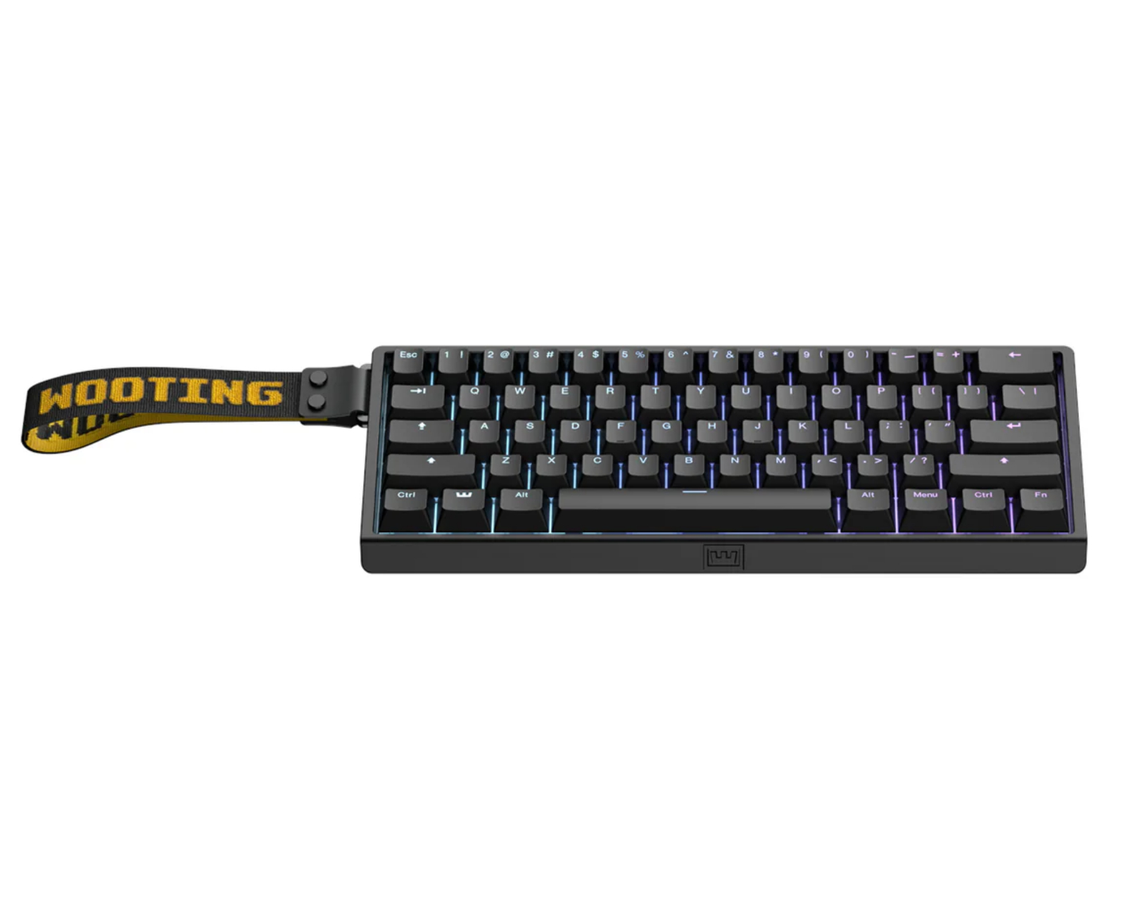 Wooting 60HE V2 Tastatur - ANSI Non Split Spacebar - MaxGaming.no