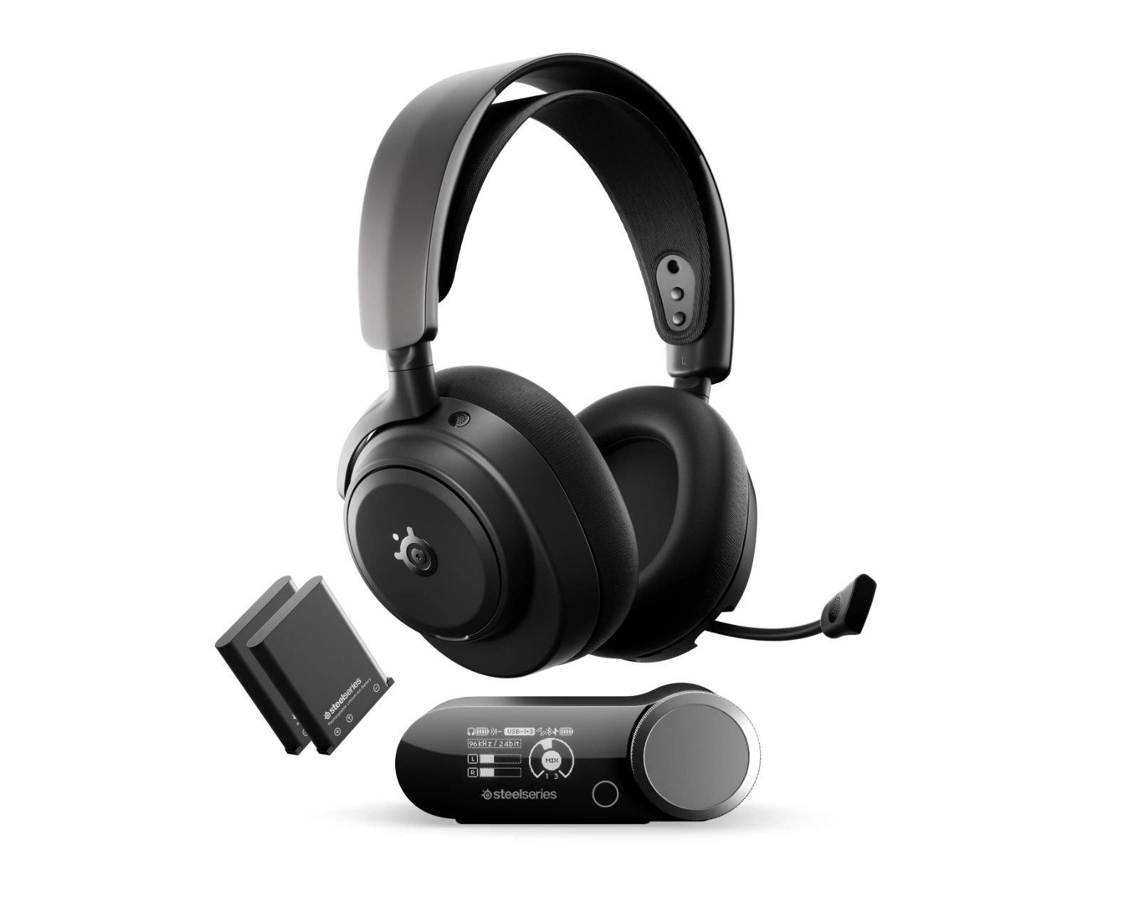 SteelSeries Arctis Nova Pro Omni - Svart - MaxGaming.no