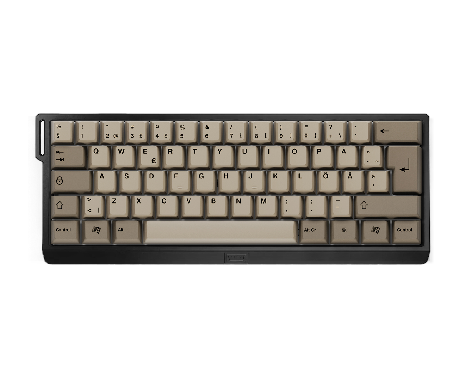 Wooting 60HE+ RGB ISO + MaxCustom Retro - MaxGaming.no