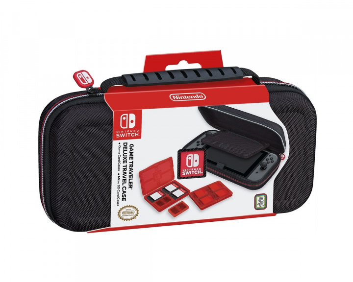 Nintendo Game Traveler Deluxe Travel Case Svart