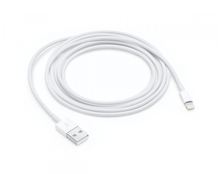 Apple Lightning til USB-kabel MFi Hvit (2 Meter)