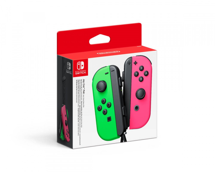 Nintendo Joy-Con Pair Neon - Grønn/Rosa