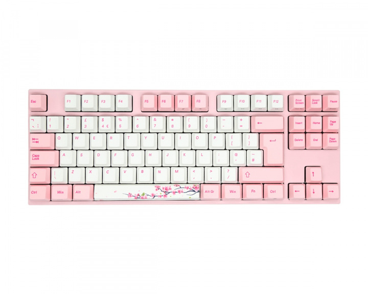 Varmilo VA88M Sakura PBT Rosa LED Tastatur [MX Brown]