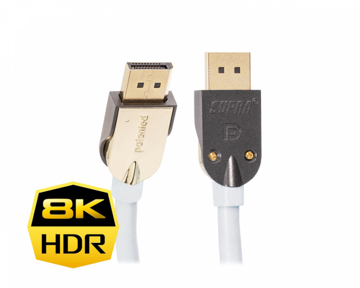 Supra DisplayPort Kabel DP-DP 8K HDR - 1 meter