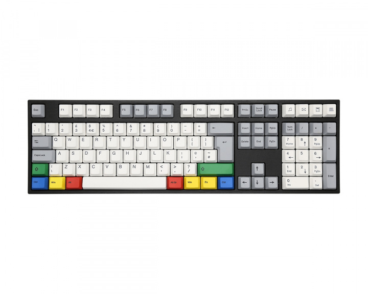 Varmilo VA109M RGBK PBT Hvit LED Tastatur [MX Silver]