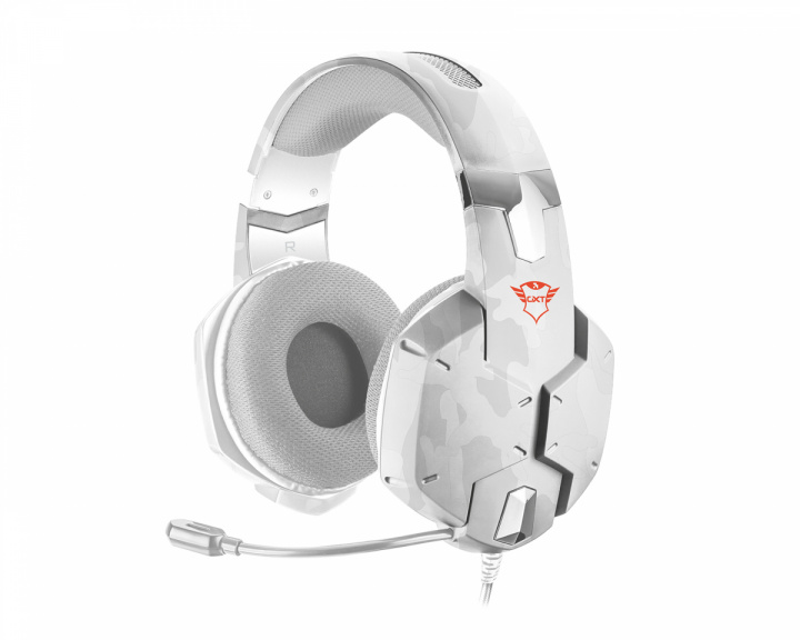 GXT 322W Carus Gaming Headset Snow Camo i gruppen Konsoll / Playstation / PS5 Tilbehør / Headsets hos MaxGaming (12767)